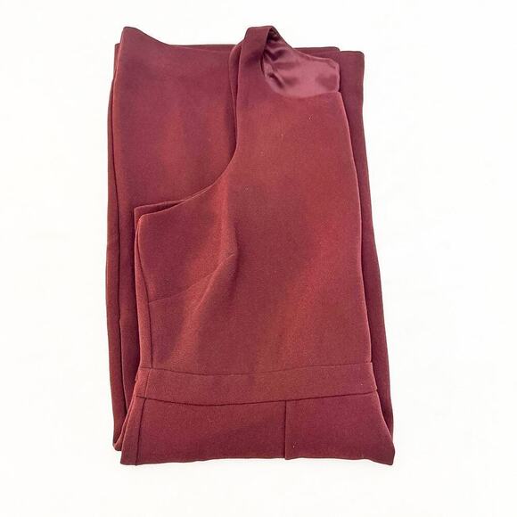 J. Crew Burgundy Sleeveless Shift Straight Dress Size 10 - Picture 6 of 6